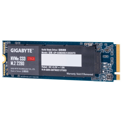 Disco Duro Gigabyte GP-GSM2NE3128GNTD SSD NVMe M. 2 128 Go 2280