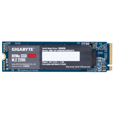 Disco Duro Gigabyte GP-GSM2NE3256GNTD SSD NVMe M. 2 256 Go 2280