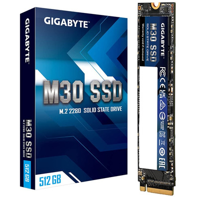 Disco Duro Gigabyte M30 512 Go M2 SSD PCIE3