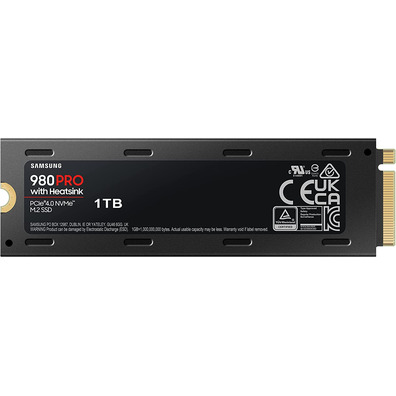 Disco Duro Samsung 980 Pro 1 To SSD M2 M2 PCIe 4.0 NVM