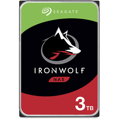 Disco Duro Seagate 3,5''3TB SATA 3 64 Mo IronWolf