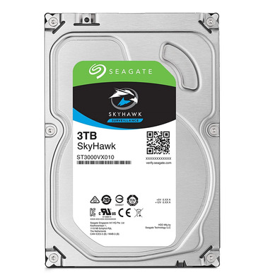 Disco Duro Seagate Skyhawk 3.5''3TB SATA 3 256 Mo