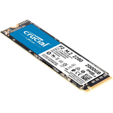 Disco Duro SSD Crucial 2TB P2 PCIE M. 2 2280SS