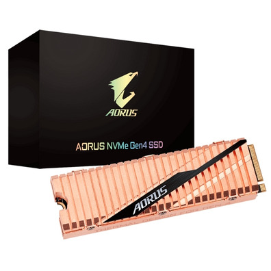 Disco Duro SSD Gigabyte AORUS Gen 4 NVMe M. 2 2280 500 Go