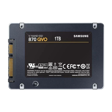 Disco Duro SSD Samsung 870 QVO 1TB SATA 3 2.5''