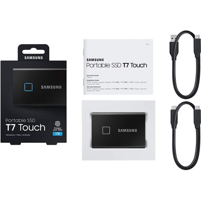 Disque dur SSD Samsung T7 Touch 1 to Noir