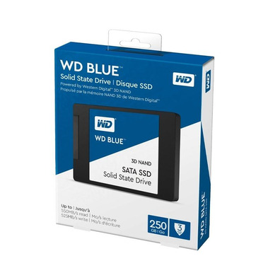 Disco Duro SSD Western Digital Blue Sata 3 250 Go 2,5''