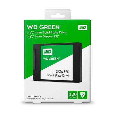 Disco Duro SSD Western Digital Green 120 Go SATA 3 2,5''