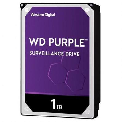 Disco Duro Western Digital Purple (Videovigilancia) 1TB 3.5''SATA 3