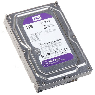 Disco Duro Western Digital Purple (Videovigilancia) 1TB 3.5''SATA 3