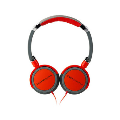 Energy Sistem Headphones with Mic DJ 410 Red Grey