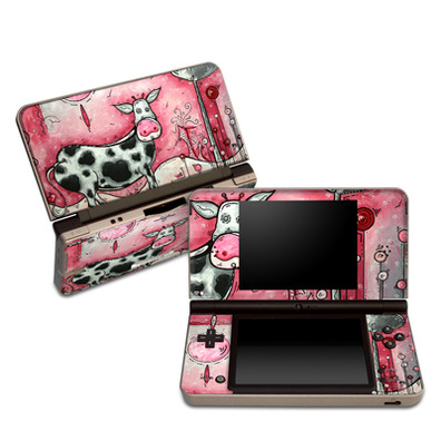 Skin I Love Moo Nintendo DSi XL