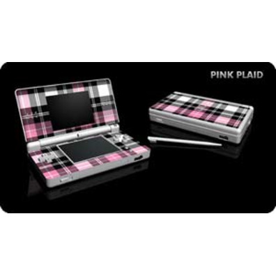 Skin Pink Plaid DS Lite