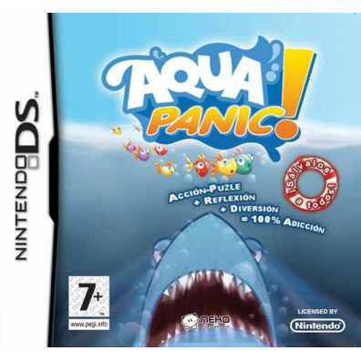 AQUA PANIC - Jeu de puzzle pour Nintendo DS