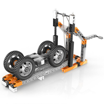 Kit d\'ingénierie Découverte de la mécanique STEM Roue, axe et plan