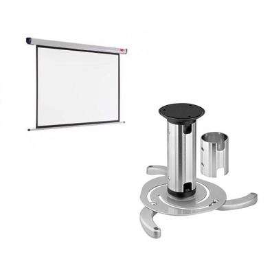 Epson EB-U04 + Affichage + Projecteur de support Wentronic BeamerFlex