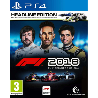 F1 2018 Édition en tête PS4