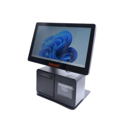 Fetentec TPV COMPACT VIANA 15.6" panoramique Full Capacitive HD i5 16 Go RAM 256 Go SSD WIN. 11 PRO