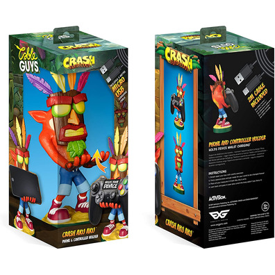 Figura Cable Guy Crash Aku Aku