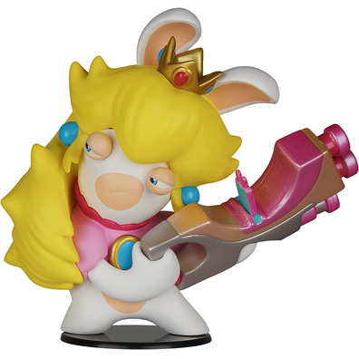 Figura Mario + Rabbid Sparks de Hope Rabbid Peach (10cm)