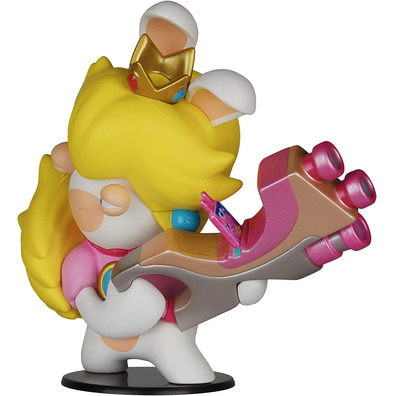 Figura Mario + Rabbid Sparks de Hope Rabbid Peach (10cm)