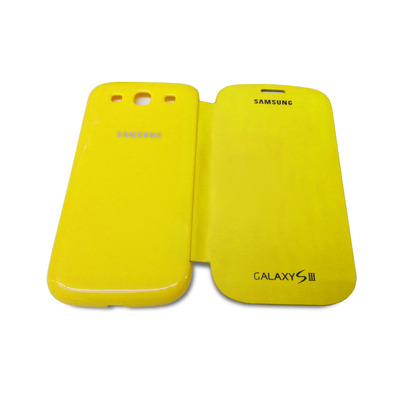 Flip Cover Case for Samsung Galaxy S3 Orange