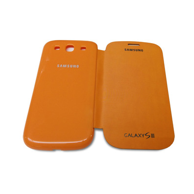 Flip Cover Case for Samsung Galaxy S3 Rouge