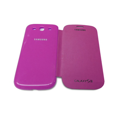 Flip Cover Case for Samsung Galaxy S3 Rose