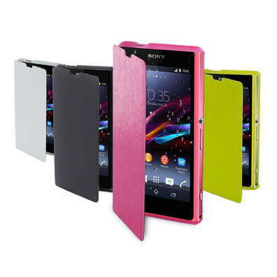 Muvit Easy Folio Sony Xperia Z1 Compact Noire