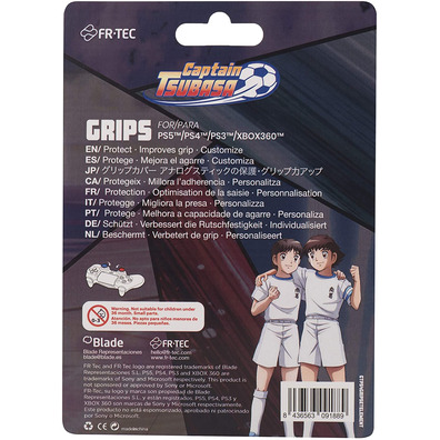 FR-TEC Capitaine Tsubasa Grip Set PS5/PS4