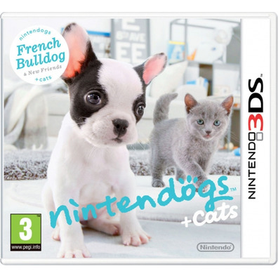 Nintendogs + Cats: Bulldog 3DS