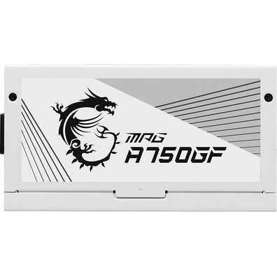 Fuente de Alimentación ATX 750W MSI MPG A750GF Blanc