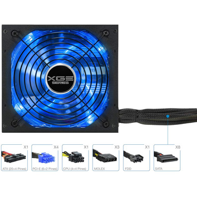 TooQ Xtreme Gaming Energy II 800W ATX alimentation