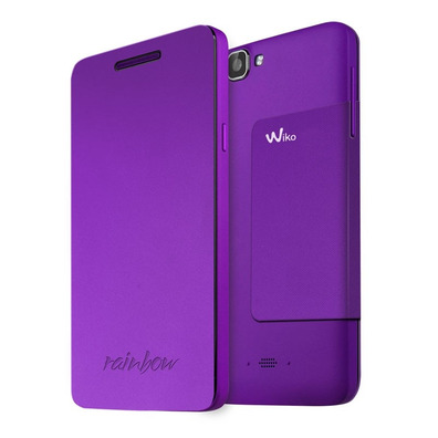 Flip Cover Wiko Rainbow Noire