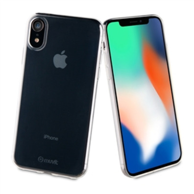 Couvercle Cristal Souple iPhone XR Transparente Muvit