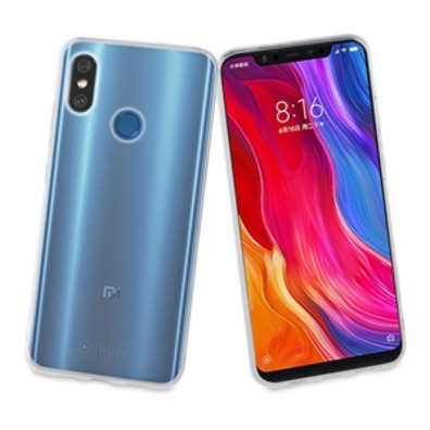 Couvercle Cristal Doux Xiaomi Mi 8 Transparente Muvit