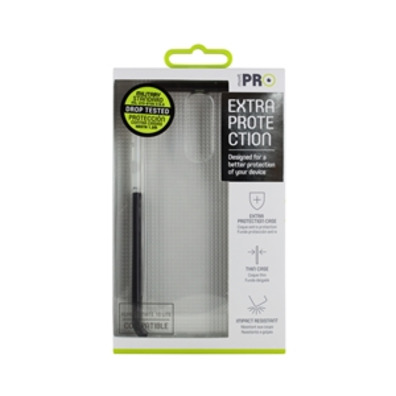 Cristal Soft Bump transparent noir Huawei Mate 10 Lite Muvit