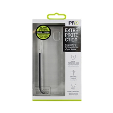 Crystal Soft Bump transparent boîtier noir Samsung Galaxy J5 2017 Muvit Pro