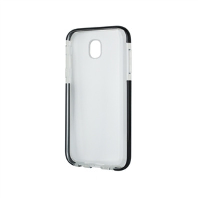Crystal Soft Bump transparent boîtier noir Samsung Galaxy J5 2017 Muvit Pro