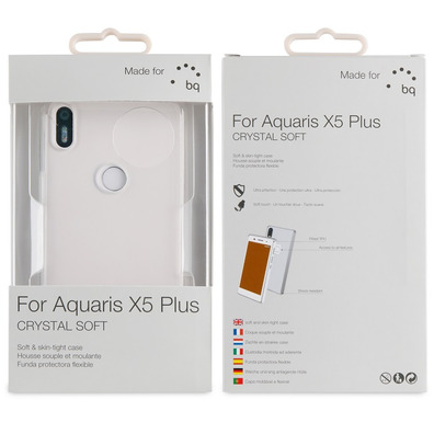 Crystal Soft Clear Aquaris X5 Plus Made For bqMade For bq