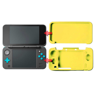 Housse en silicone Nintendo 2DS XL Jaune