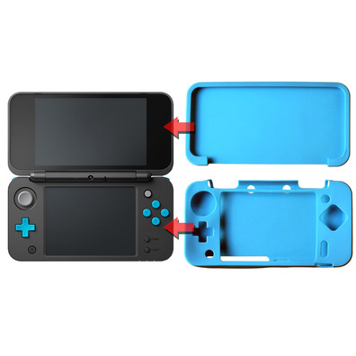 Housse en silicone Nintendo 2DS XL Light Blue