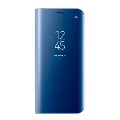 Couverture de miroir de livre - Samsung Galaxy S9 Bleu