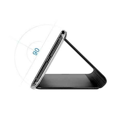 Couverture de miroir de livre - Samsung Galaxy S9 Plus Noire