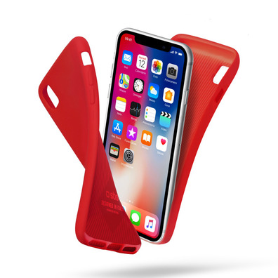 Coque Polo pour iPhone X Rouge