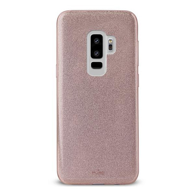 Cas Shine Rose Or Samsung Galaxy S9 Plus Pure