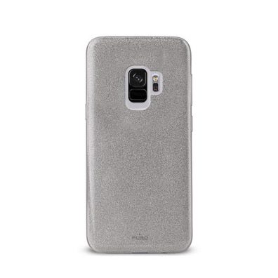 Cas brillant argent Galaxy S9 Pure