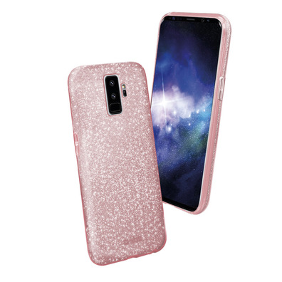Coque Sparky Glitter pour Samsung Galaxy S9+ SBS Rose