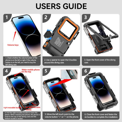 Base universelle pour Smartphone IP68