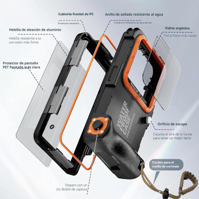 Base universelle pour Smartphone IP68